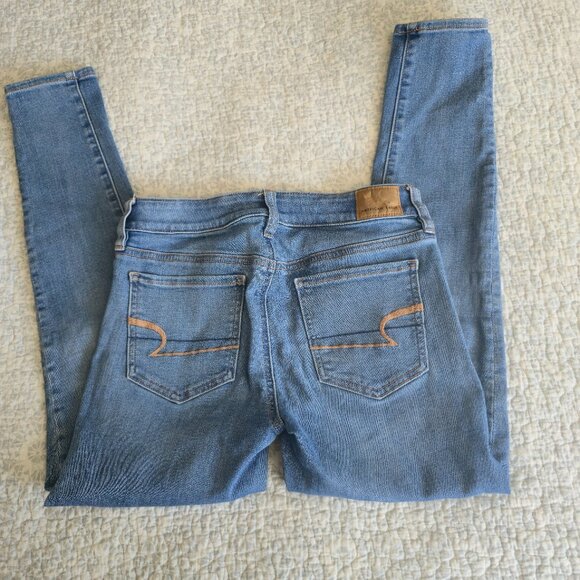 American Eagle Next Level Stretch Jeans, Size 4 Short - Picture 2 of 5